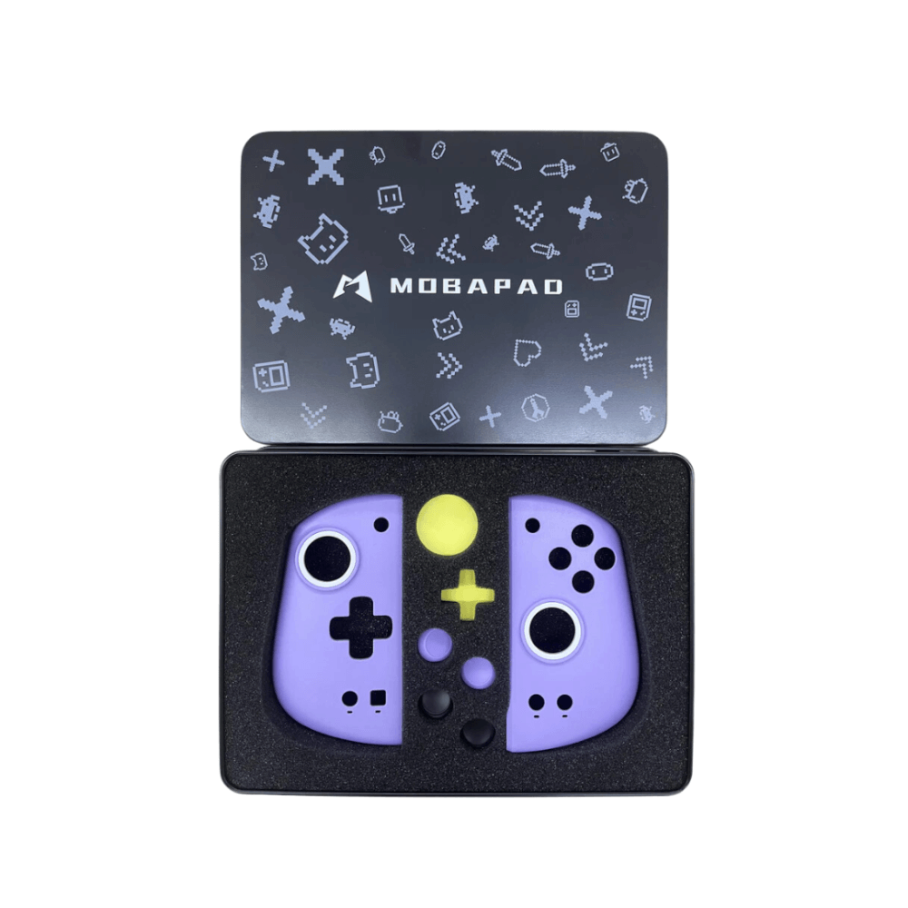 หน้ากากเปลี่ยนจอย Mobapad Gemini M6S / M6HD Joypad  สีม่วง
